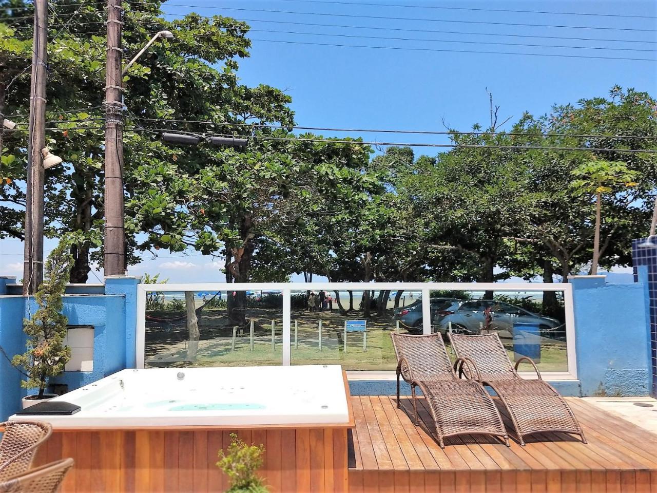酒店 Vistazul - Piscina Climatizada - Pe Na Areia Bertioga